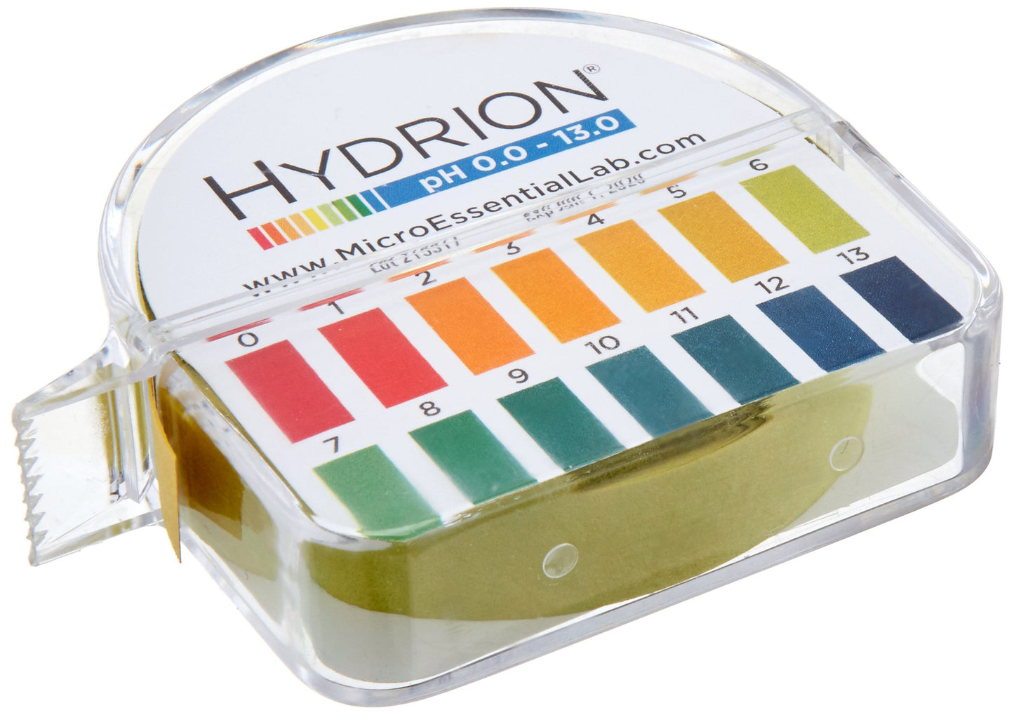 pHydrion 0 to 13 pH Jumbo pH Papers, Range 0 to 13, 50 Ft/Roll