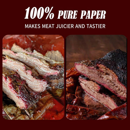 Butcher Paper for Smoking Meat Food-Grade Paper for Smoking Grilling, Unbleached, Uncoated (18in x 50ft)