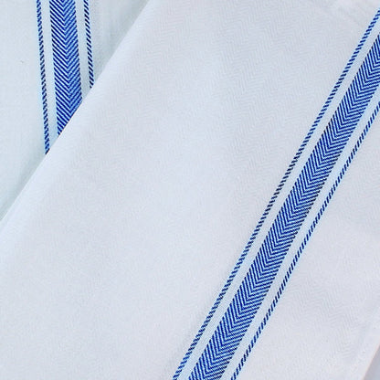 Utopia Towels Kitchen Dish Towels - 100% Cotton Dish Towels - Reusable Cleaning Kitchen Towels - Super Absorbent - Washable Dish Towels - 15 x 25 Inches (12-Pack, Blue)