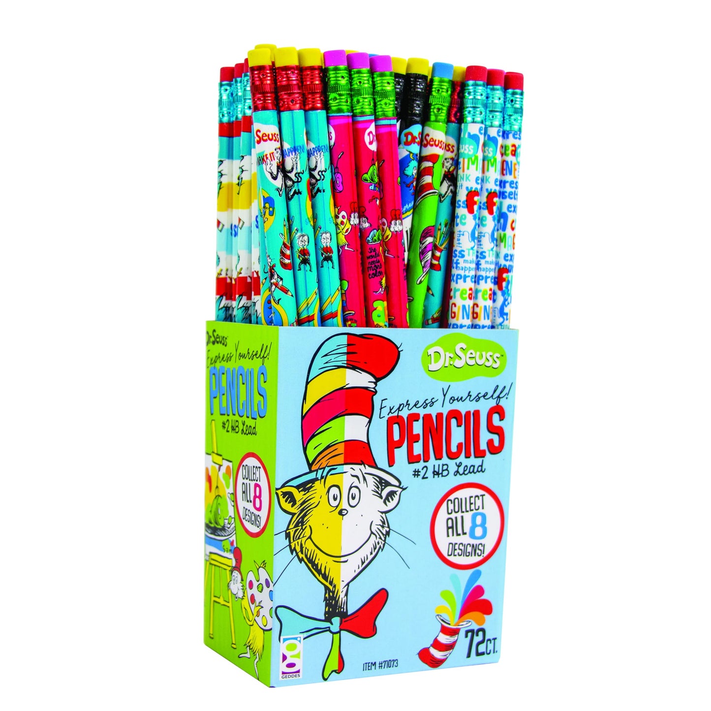 Raymond Geddes Dr. Seuss Pencils (Pack of 72)