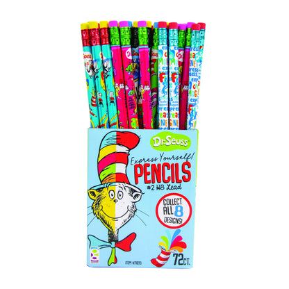 Raymond Geddes Dr. Seuss Pencils (Pack of 72)