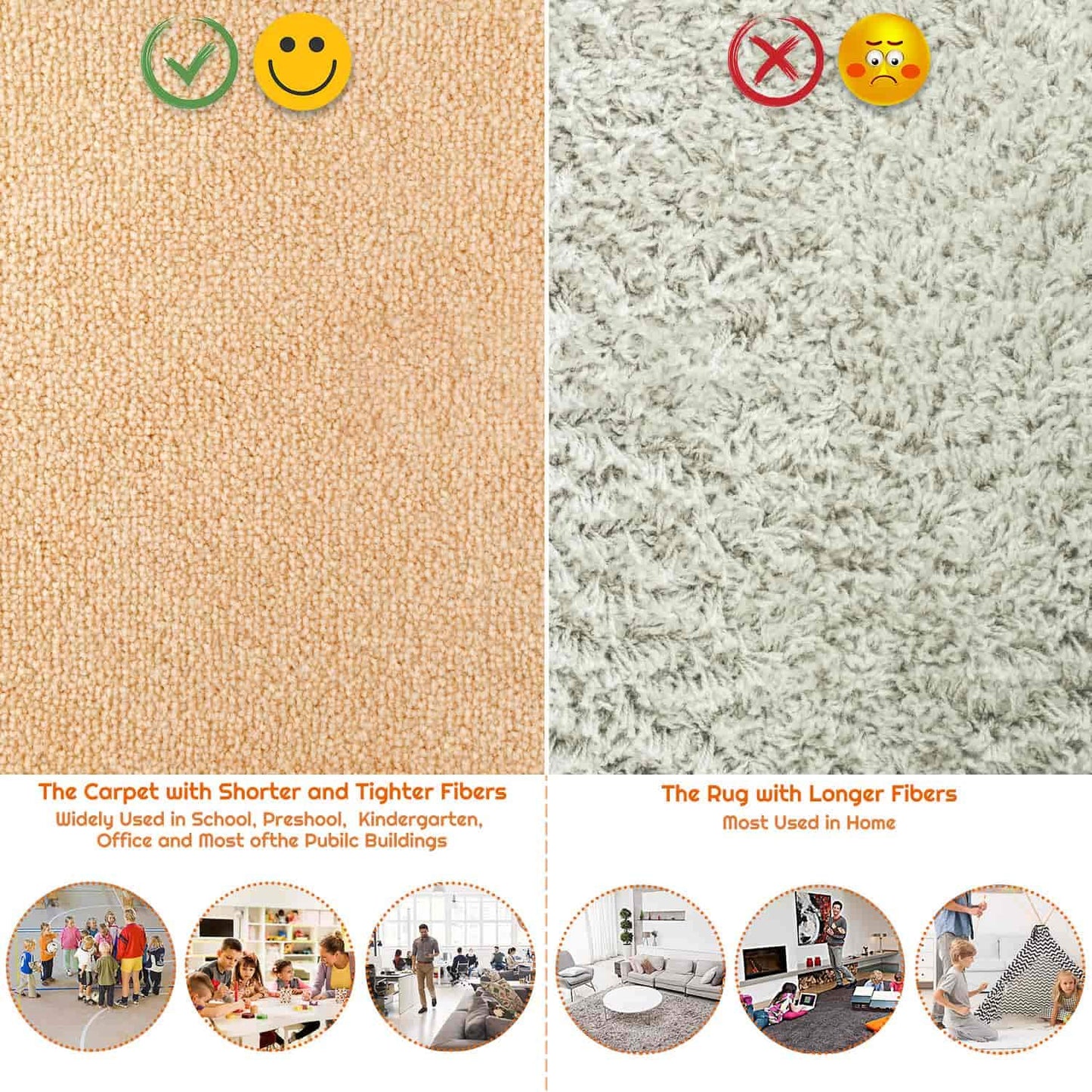 90 Pcs Carpet Markers Floor Dots, Shynek Carpet Dots for Classroom Carpet Markers for Teacher Supplies Elementary School Kindergarten Daycare Classroom Decoration