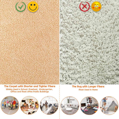 90 Pcs Carpet Markers Floor Dots, Shynek Carpet Dots for Classroom Carpet Markers for Teacher Supplies Elementary School Kindergarten Daycare Classroom Decoration