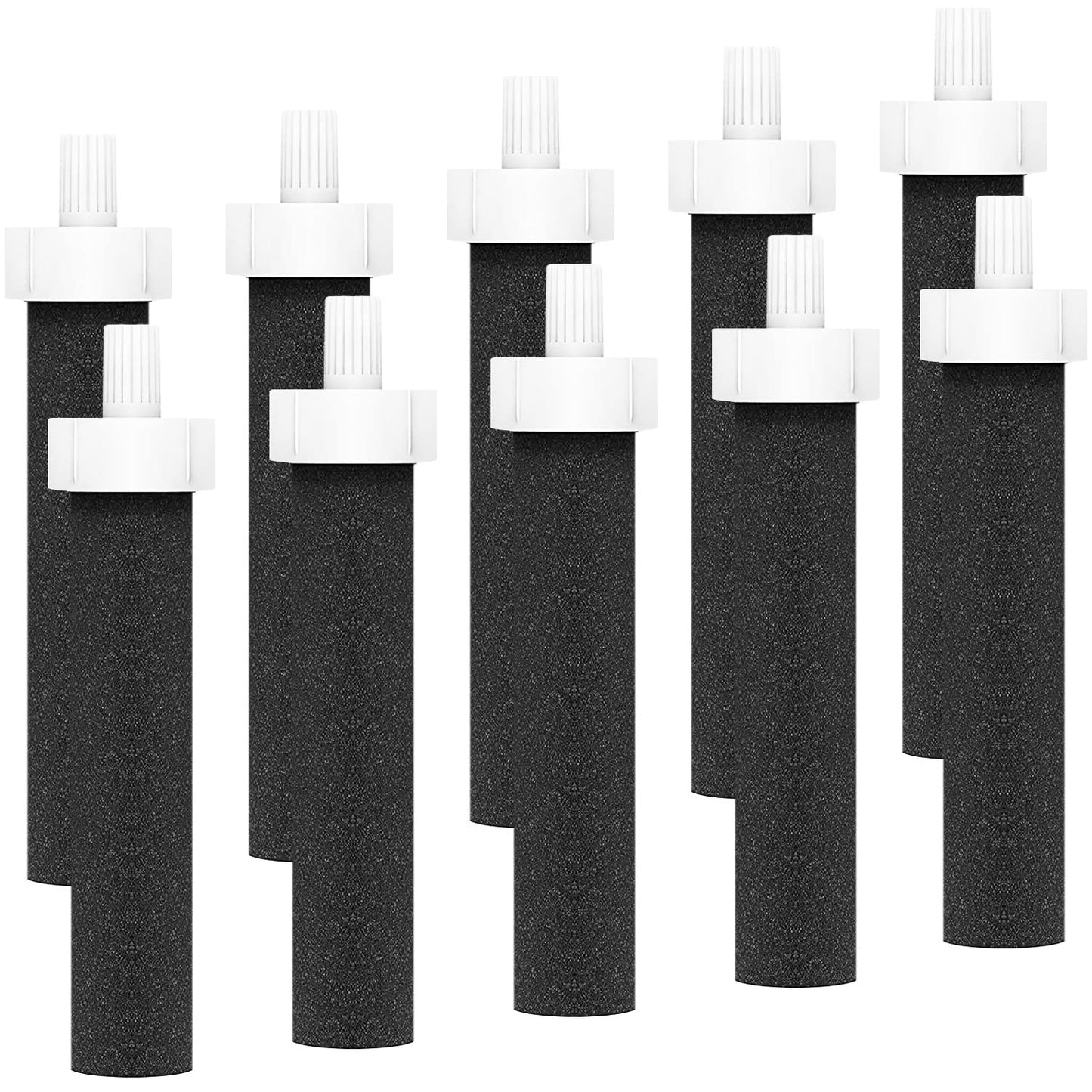 Slirceods Water Bottle Filter, BPA Free for Brita Water Bottle Filter (10pack Filter
