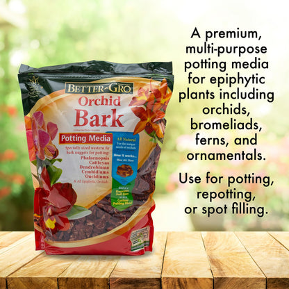 Sun Bulb Better GRO 4-Quart Orchid Bark