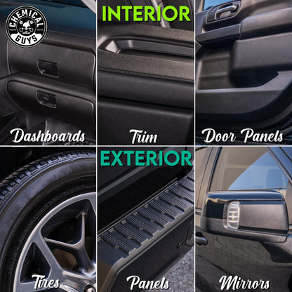 Chemical Guys HydroShield Vinyl, Rubber, Plastic Ceramic Shine Coating (Great for Interior & Exterior) Safe for Cars, Trucks, Motorcycles, RVs & More, 473 ml