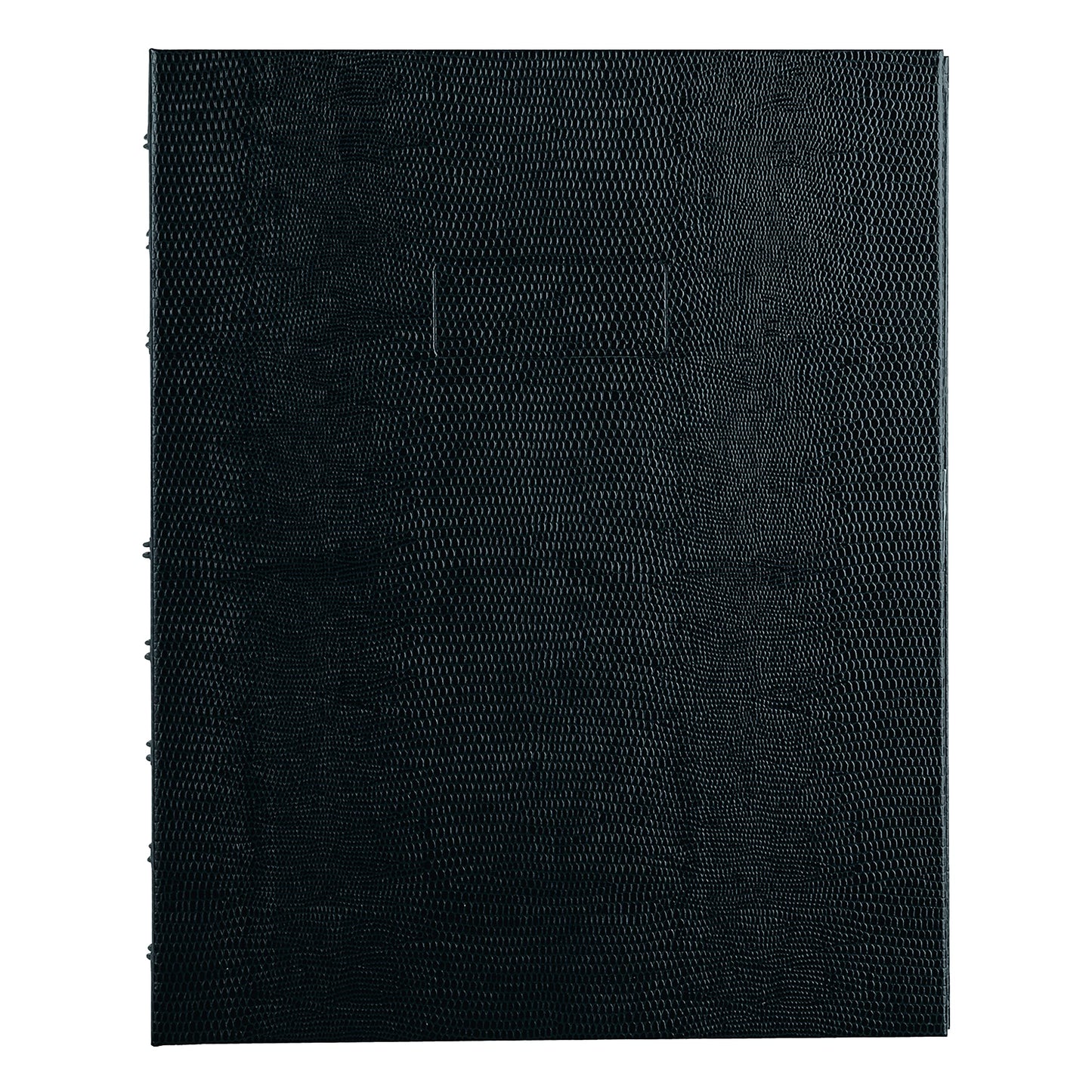 Blueline MiracleBind Notebook, Black, Lizard-Like, Hard Cover, 9.25" x 7.25", 150 Pages (AF9150.81)