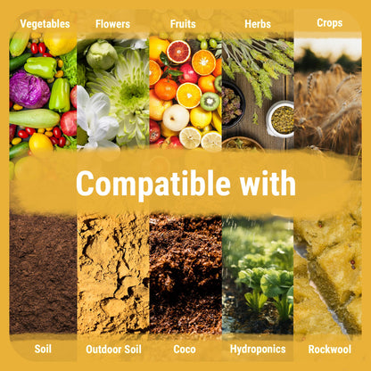 Cronk Nutrients CalMag 2-0-0 - Calcium, Magnesium and Iron Plant Fertilizer – Compatible with Soil, Soilless and Hydroponic Garden – Correct Common Deficiencies for Indoor & Outdoor Plants - 500mL