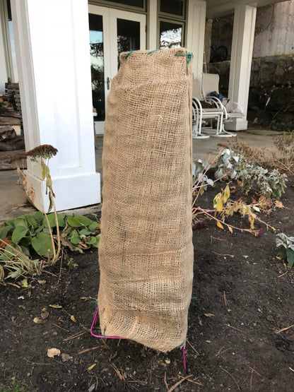 VERDYOL Burlap Fabric 6'x5' | Versatile Burlap Fabric Roll for Plant Cover | Burlap Placemats, Tree Wrap, Sackcloth Projects | Premium Burlap