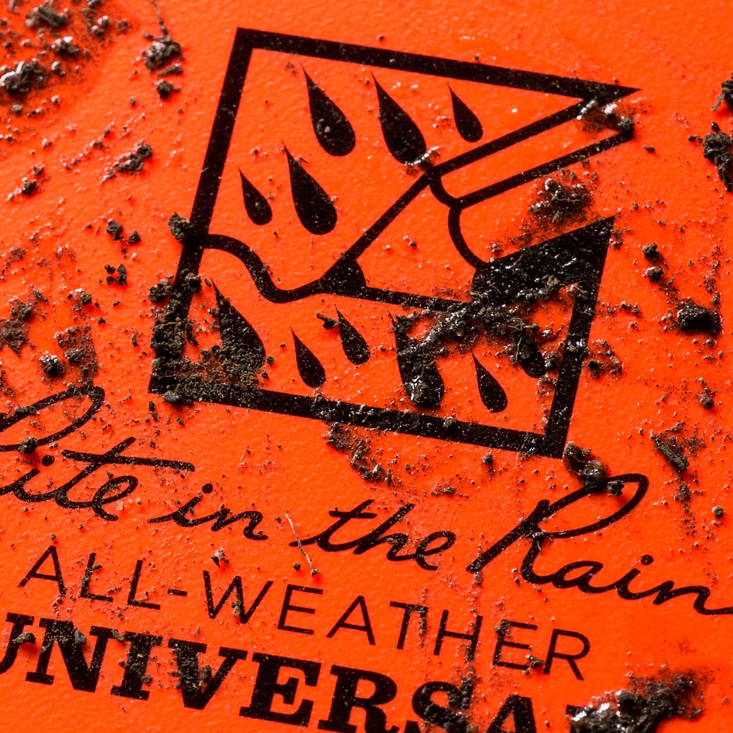 Rite in the Rain Weatherproof Top Spiral Notebook, 4" x 6", Orange Cover, Universal Pattern, 3 Pack (No.OR46-3)