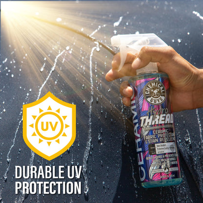 Chemical Guys HydroThread Ceramic Fabric Protectant & Stain Repellent (Works on Fabric, Carpet & Upholstery), 473 ml