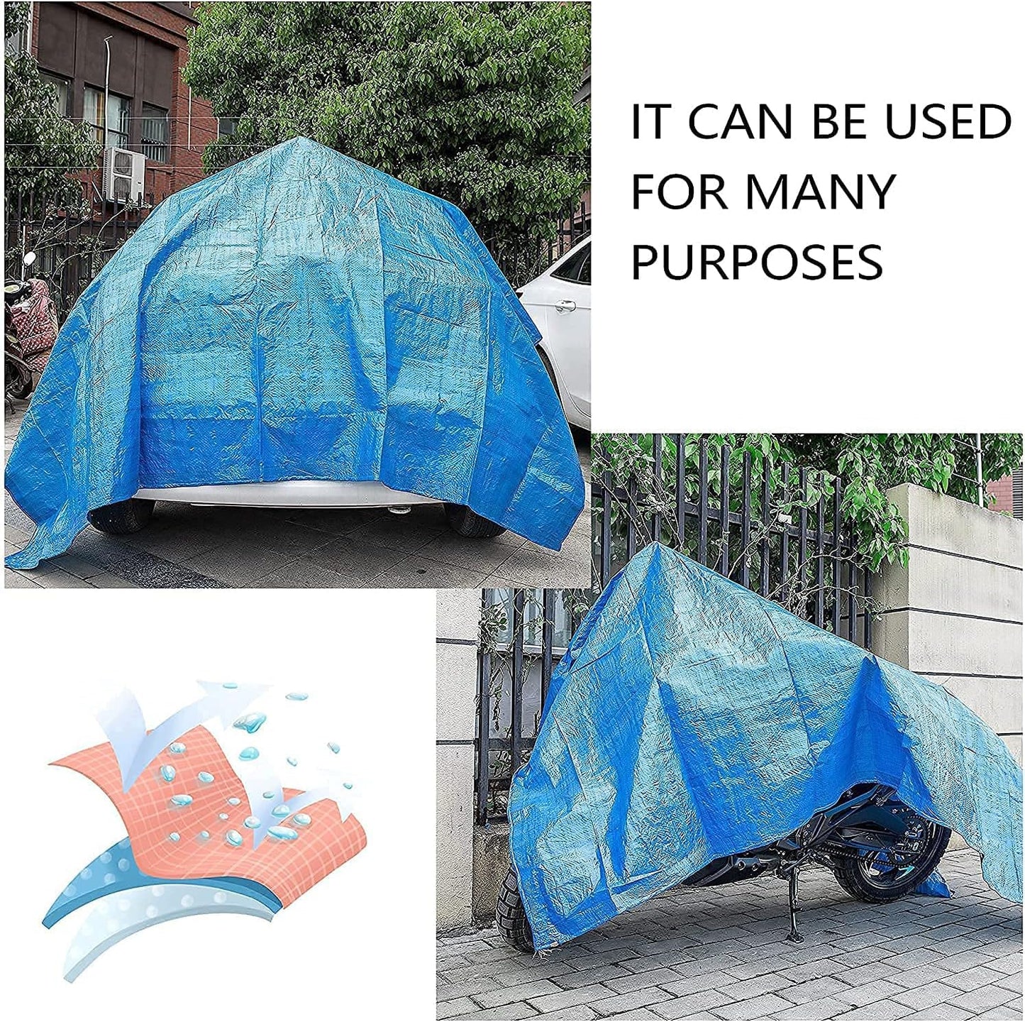11 x 7.8 Ft Swimming Pool Ground Cloths- Rectangular Waterproof PE Swimming Pool Liner Pad - Square Above Ground Pool Mat Protector Tarpfor Protect for Above Ground Pool Prevents Punctures Pool Tarp