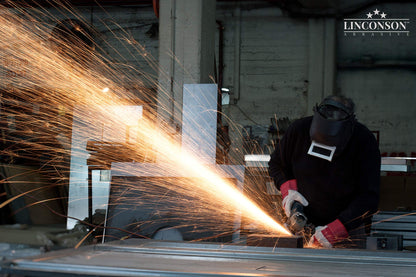 LINCONSON 10 Pack 4.5 Inch 40 Grit Zirconia Abrasive Grinding Wheel and Flap Sanding Disc for Metal & Stainless Steel 7/8" Arbor T29 Conical (SF 4540ZA9)-Extreme Performance Series