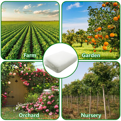 20x10 Feet Insect Bird Barrier Netting Mesh- Garden Bug Netting Plant Cover for Protect Vegetable Plant Fruits Flower from Insect Bird Eating