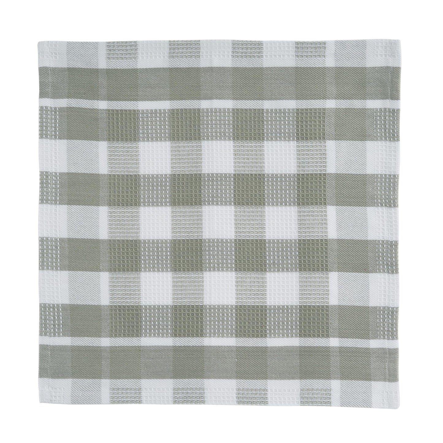 LANE LINEN 100% Cotton Kitchen Dish Cloths, Ultra Soft Absorbent Quick Drying Dish Towels, Multiweave Wash Cloths Dish Towel Sets, 13x13 Inches, 12 Pack - Grey