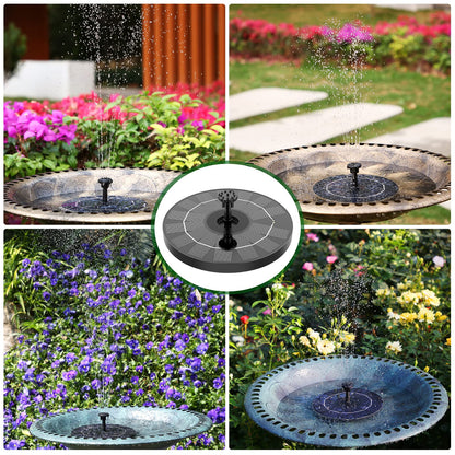AISITIN 3.5W Solar Fountain, Solar Powered Water Fountain, Easy Setup Solar Fountain Pump for Bird Bath, Outdoor, Garden, Pond, Pool