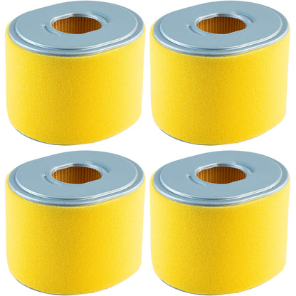 BlueStars AFZE30 GX390 GX340 Air Filter - Compatible with Honda GX340 GX390 GX 390 GX 340 11HP 13HP Engines - Replaces 17210-ZE3-505 17210-ZE3-010 Air Filter - PACK OF 4