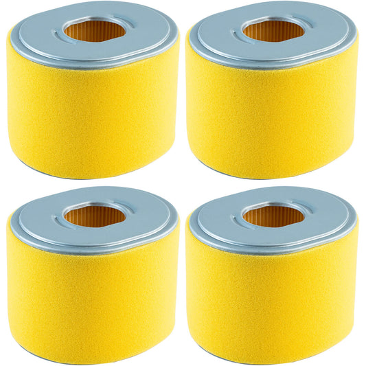 BlueStars AFZE30 GX390 GX340 Air Filter - Compatible with Honda GX340 GX390 GX 390 GX 340 11HP 13HP Engines - Replaces 17210-ZE3-505 17210-ZE3-010 Air Filter - PACK OF 4