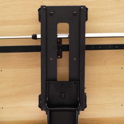 VIVO Steel Dual Spacer Brackets for Under Desk Keyboard and Mouse Slider Tray, Height Track Spacer Mount Fitting Desk Frames up to 3.2 inches, Brackets Only, MOUNT-SPACER01