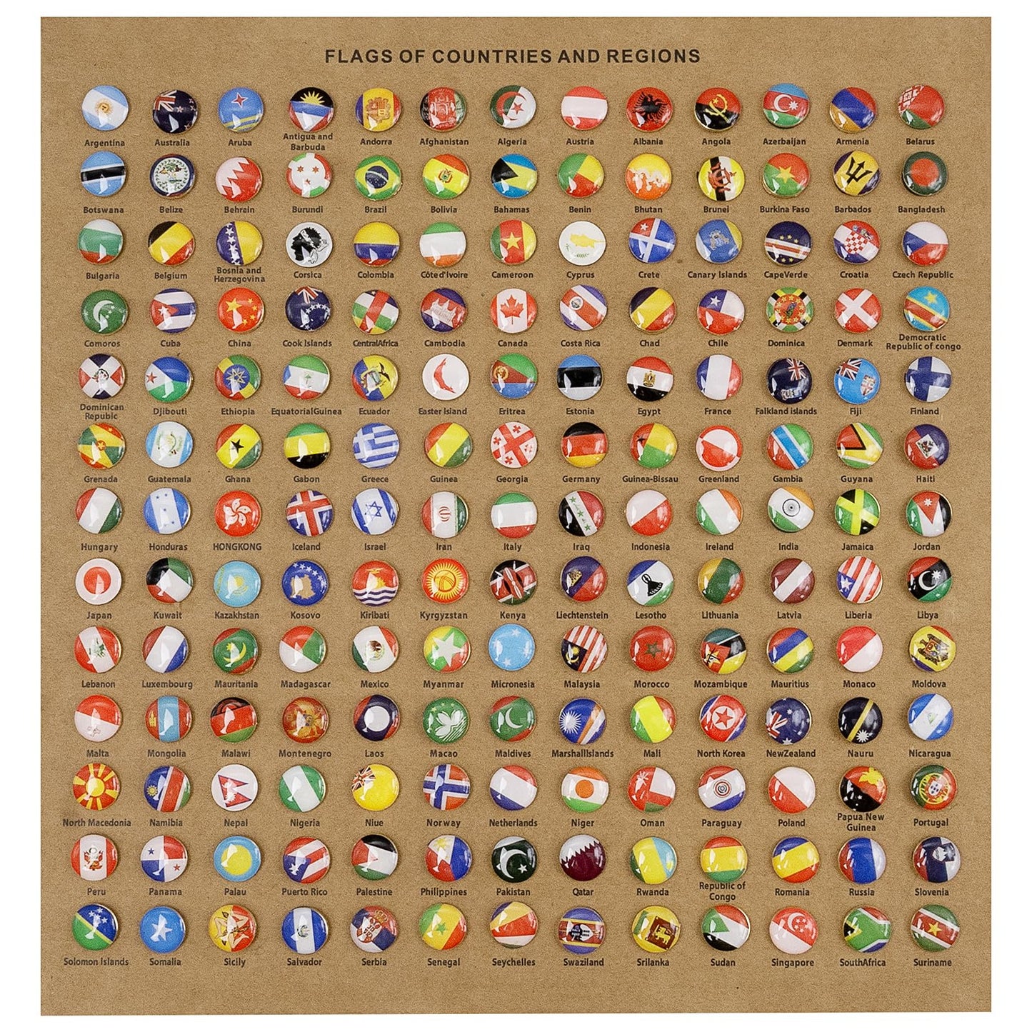 291Pcs National Flag Push Pins, Travel Map Push Pins National Flag Thumb Tacks Decorative Drawing Push Pin for Cork Board Pinboard Map Home Office Classroom
