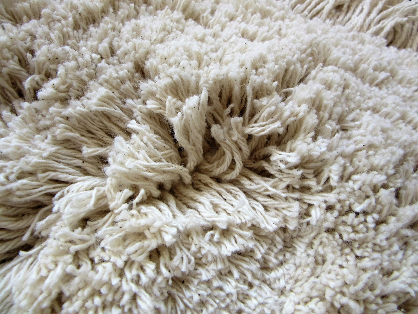 24" Industrial Strength Washable Cotton Dust Mop Refill, Thick Tufted Replacement Head For Home & Commercial Use, Fits 24" Inch Wire Frame, Cleans Hardwood, Laminate, Concrete, or Other Floor Systems