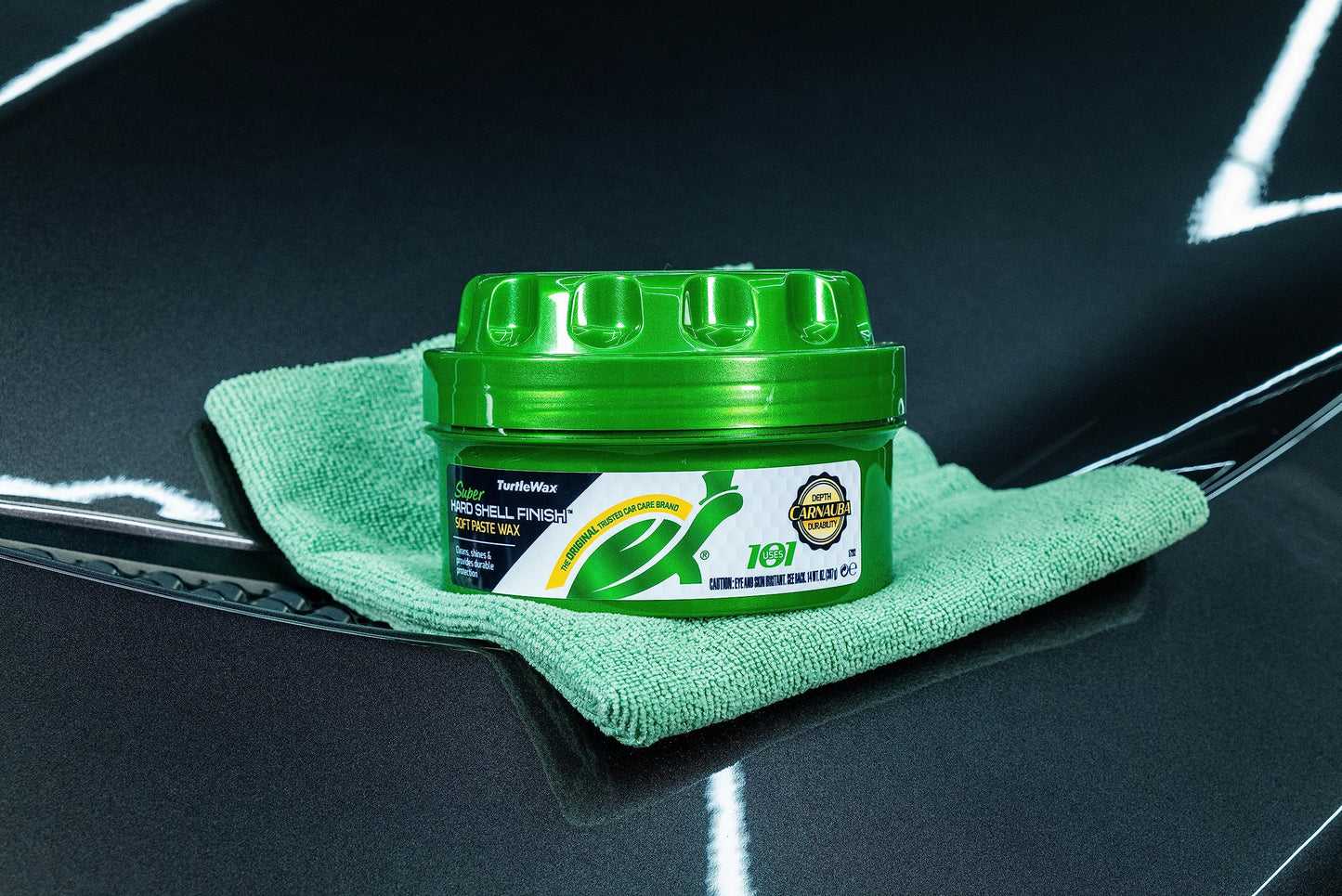 Turtle Wax T-223 Super Hard Shell Paste Wax - 9.5 oz.