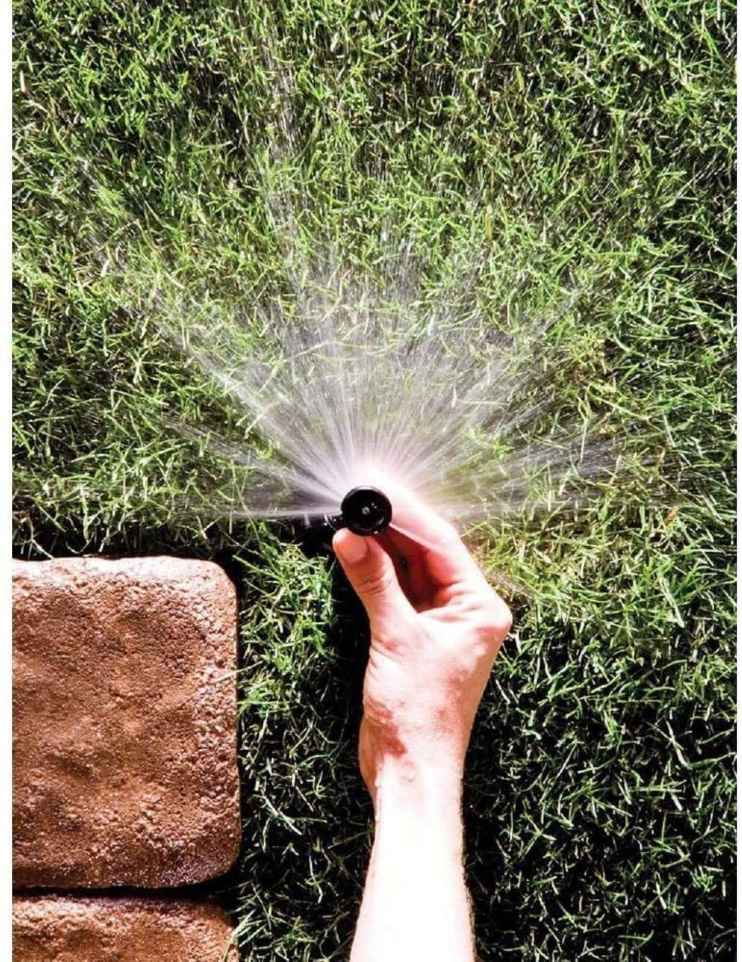 Rain Bird 1806APPRS Pressure Regulating (PRS) Professional Pop-Up Sprinkler, Adjustable 0° - 360° Pattern, 8' - 15' Spray Distance, 6" Pop-up Height, Black
