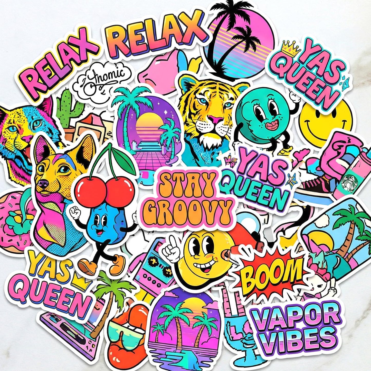 Printable Vinyl for Inkjet Printer & Laser Printer - 40 Pcs Matte White Inkjet Printable Vinyl Sticker Paper, 8.5"x11"