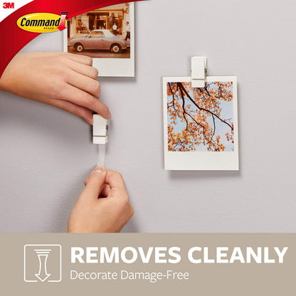 Command Spring Clips, Quartz, 8-Clips (17089Q-8ES)