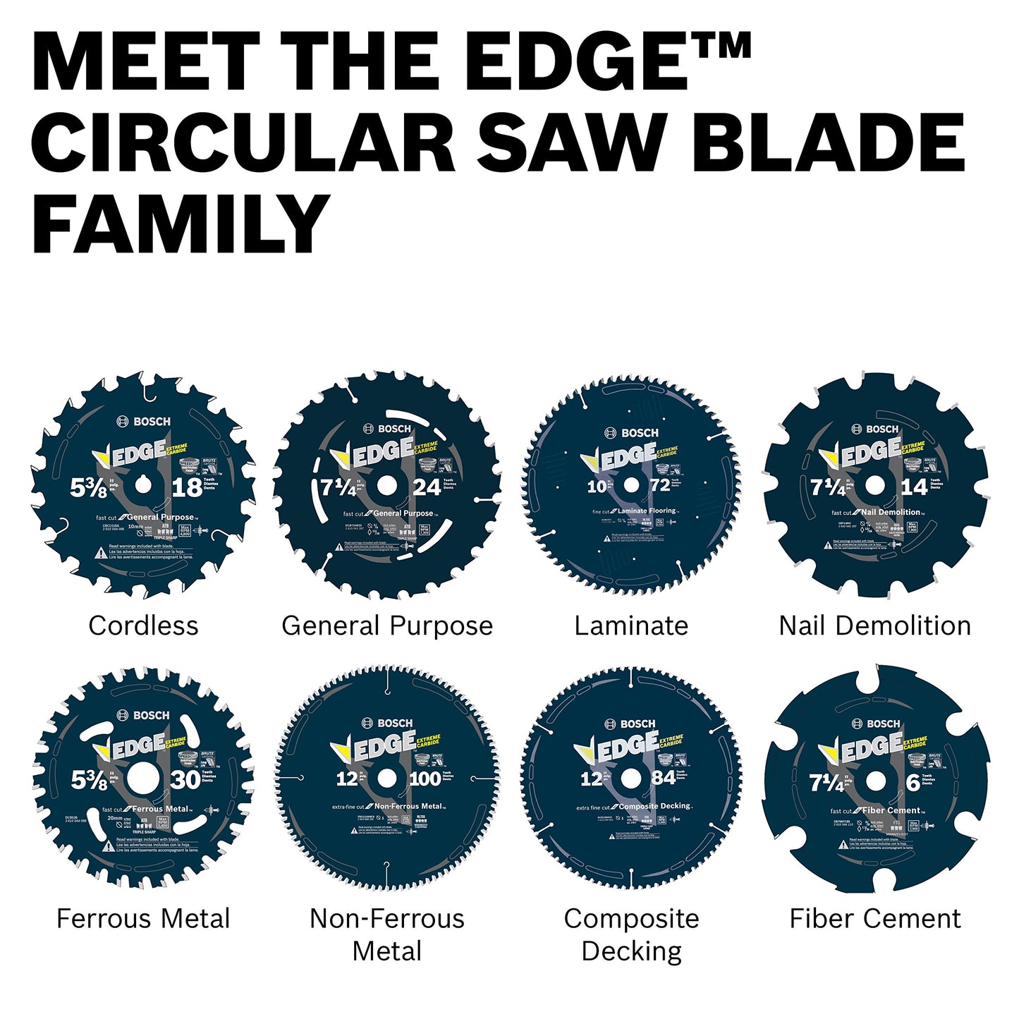 Bosch DCB760 Daredevil 7-1/4-Inch 60-Tooth Ultra Fine Finishing Circular Saw Blade