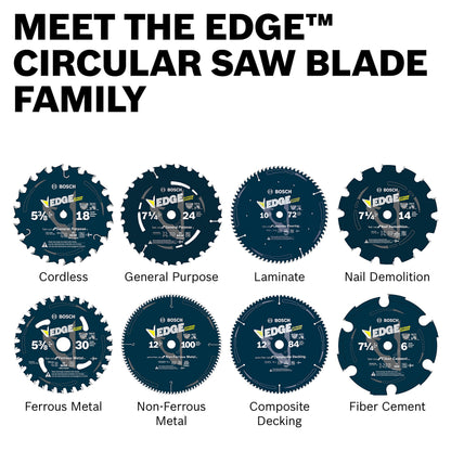 Bosch DCB760 Daredevil 7-1/4-Inch 60-Tooth Ultra Fine Finishing Circular Saw Blade