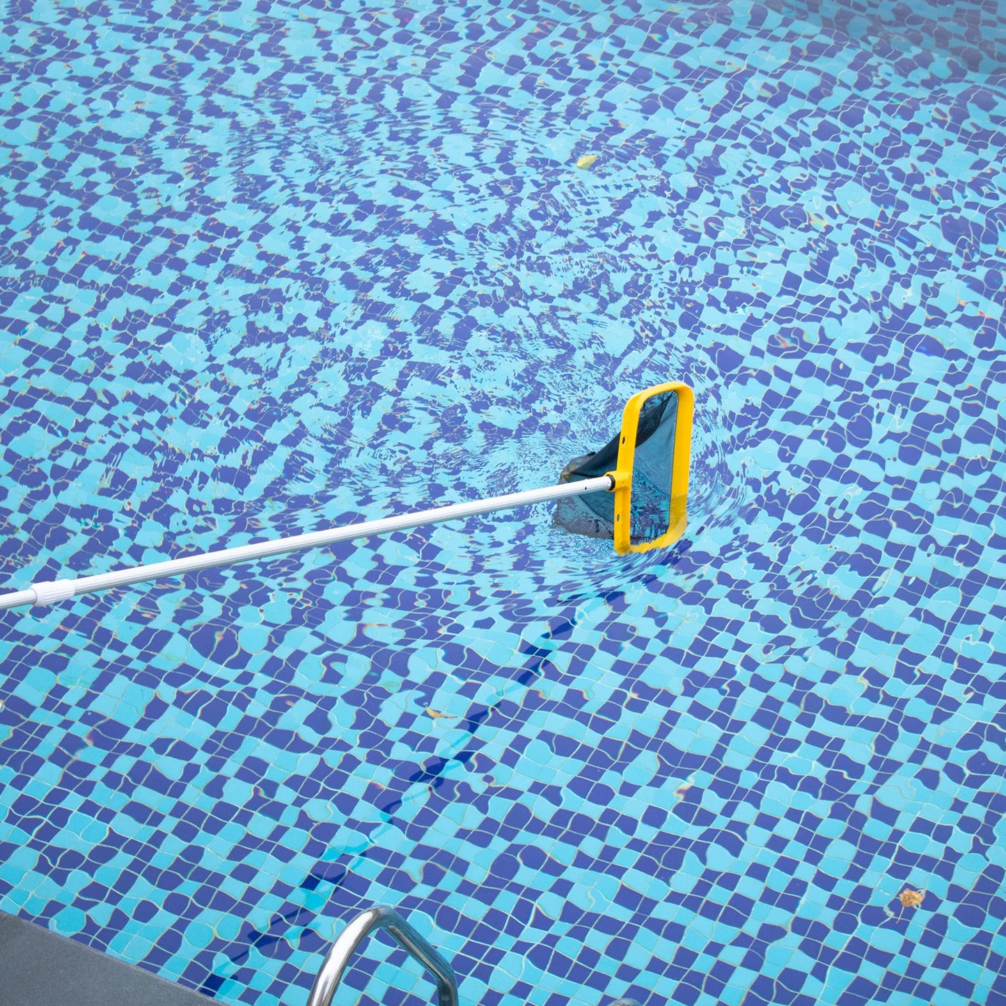 Pool Skimmer-Reinforced Frame Deep Rake Net for Cleaning Leaf in Swimming Pool,Hot Tubs & Pond(no Pole)