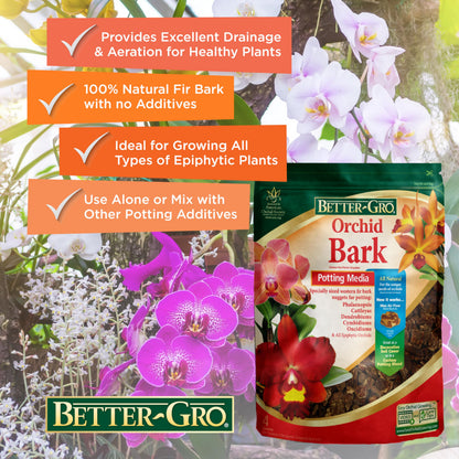 Sun Bulb Better GRO 4-Quart Orchid Bark