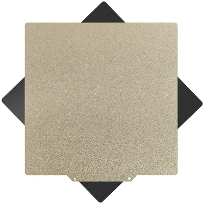 HICTOP 235x235mm Textured PEI Plate Double Sided Room Temp Cold Printing Magnetic Sticker Included, Universal Fit for Ender-3/Neo/V2, Flashforge 5M/5M Pro, Most 235mm 3D Printers, No Glue Needed