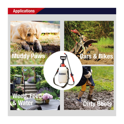 Spear & Jackson Pump Action Pressure Sprayer, 5 L