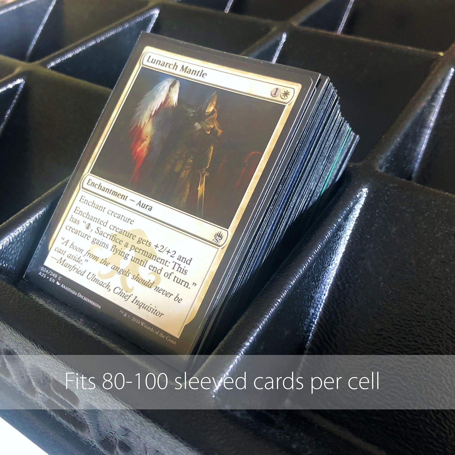 (1PK) Card Sorting & Dealer Tray, Black