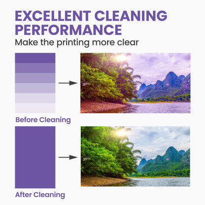 BEST PRINTERS-Print-Head Cleaning Kit HP Epson & Canon - Large High Efficiency 20ml Premium Syringe - 10oz 100ml