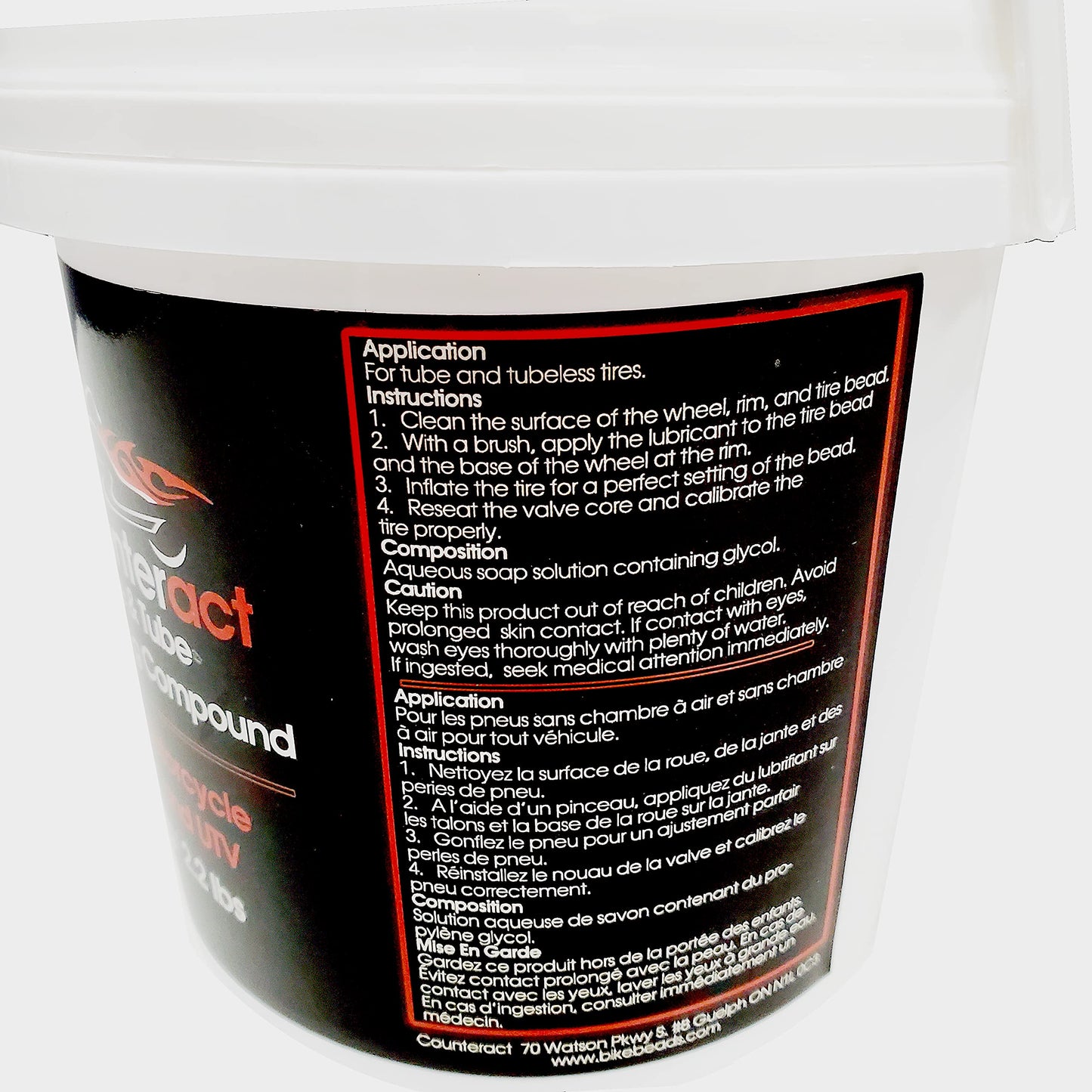 Counteract CBB-EP2 Motorcycle Tire Mounting Paste 2lb