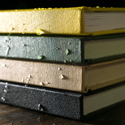 Rite in the Rain All-Weather Hard Cover Notebook, 4 1/4" x 6 3/4", Green Cover, Universal Pattern (No. 970F-M)