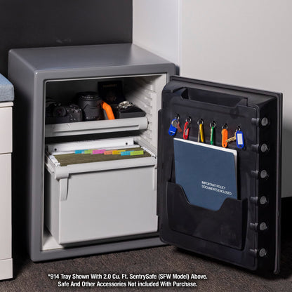 SentrySafe 914 Tray Accessory, for SFW205 Fire Safes, White