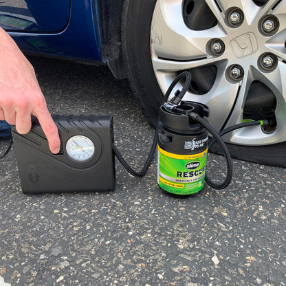 Slime 10188-2 Rescue Emergency Tire Sealant, TPMS Safe, 414mL