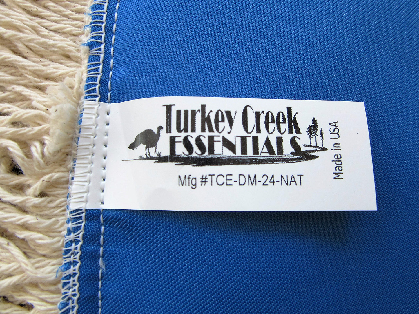 24" Industrial Strength Washable Cotton Dust Mop Refill, Thick Tufted Replacement Head For Home & Commercial Use, Fits 24" Inch Wire Frame, Cleans Hardwood, Laminate, Concrete, or Other Floor Systems