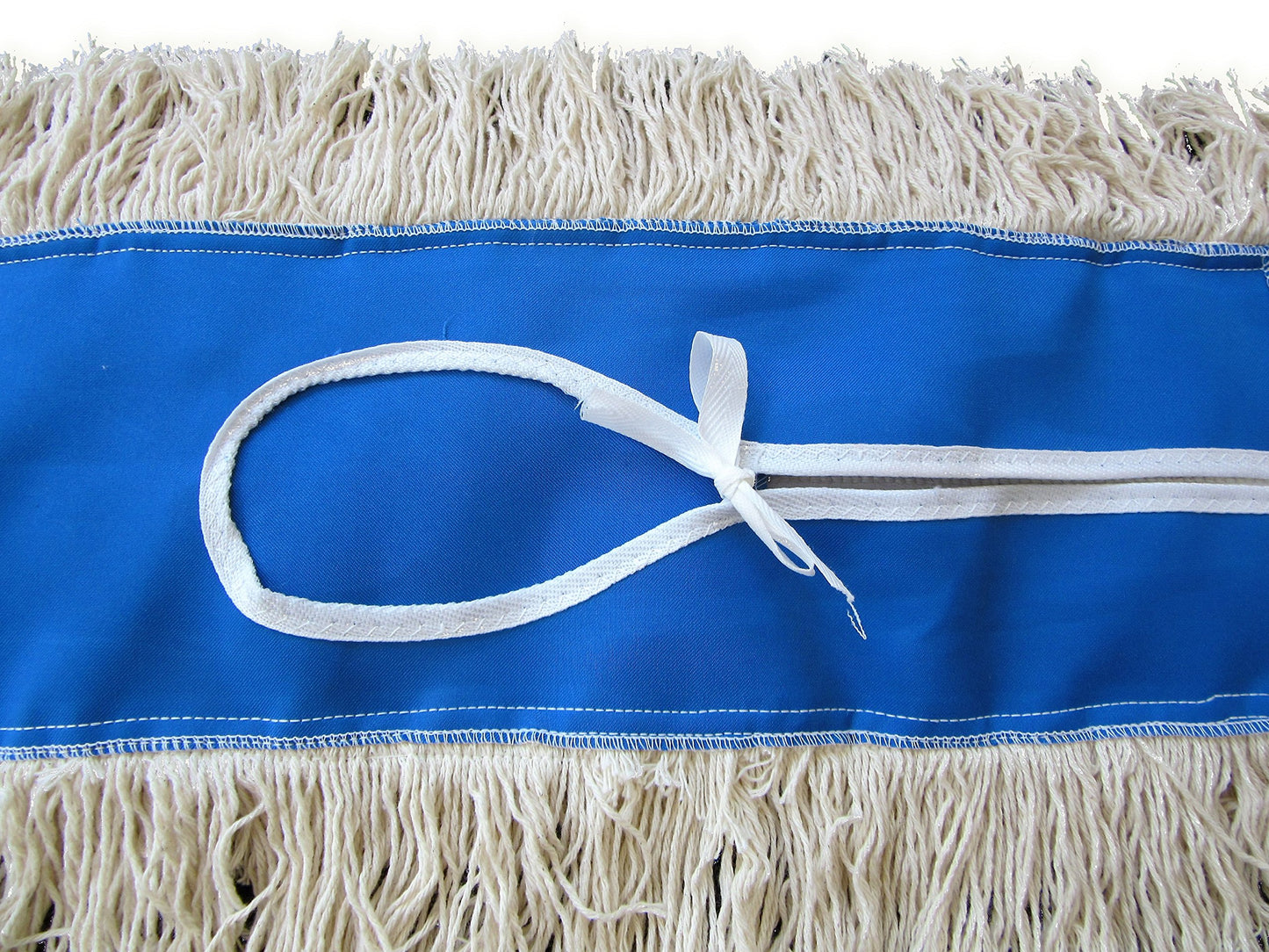 24" Industrial Strength Washable Cotton Dust Mop Refill, Thick Tufted Replacement Head For Home & Commercial Use, Fits 24" Inch Wire Frame, Cleans Hardwood, Laminate, Concrete, or Other Floor Systems