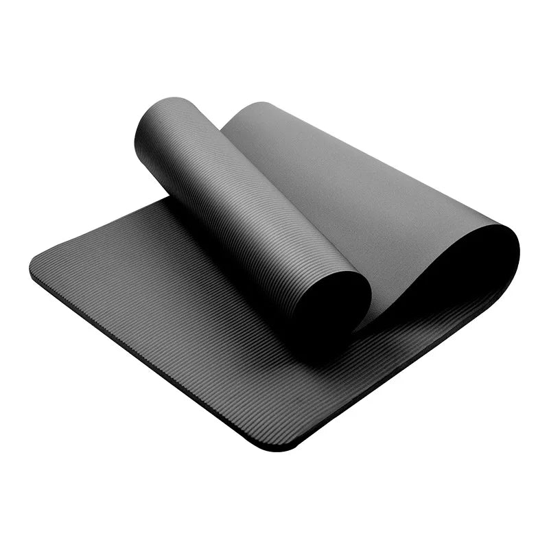 Men's Yoga Mat 20mm Thiened Lengthened And Widened Non-Slip Fitn Exercise Equipment Pure Color Nbr Material Yoga Pad