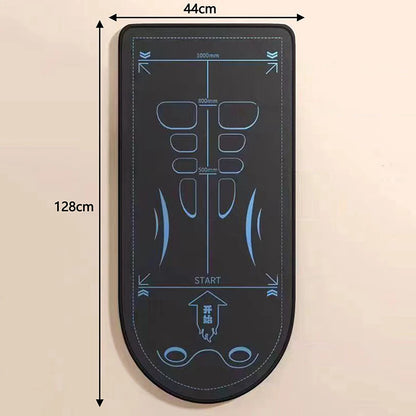 Yoga Mat For Abdominal Wheel Home Anti-slip Shock Absorber Mute Exercise Gymnastics Floor Mat Reusable Thickened Kneeling Mat