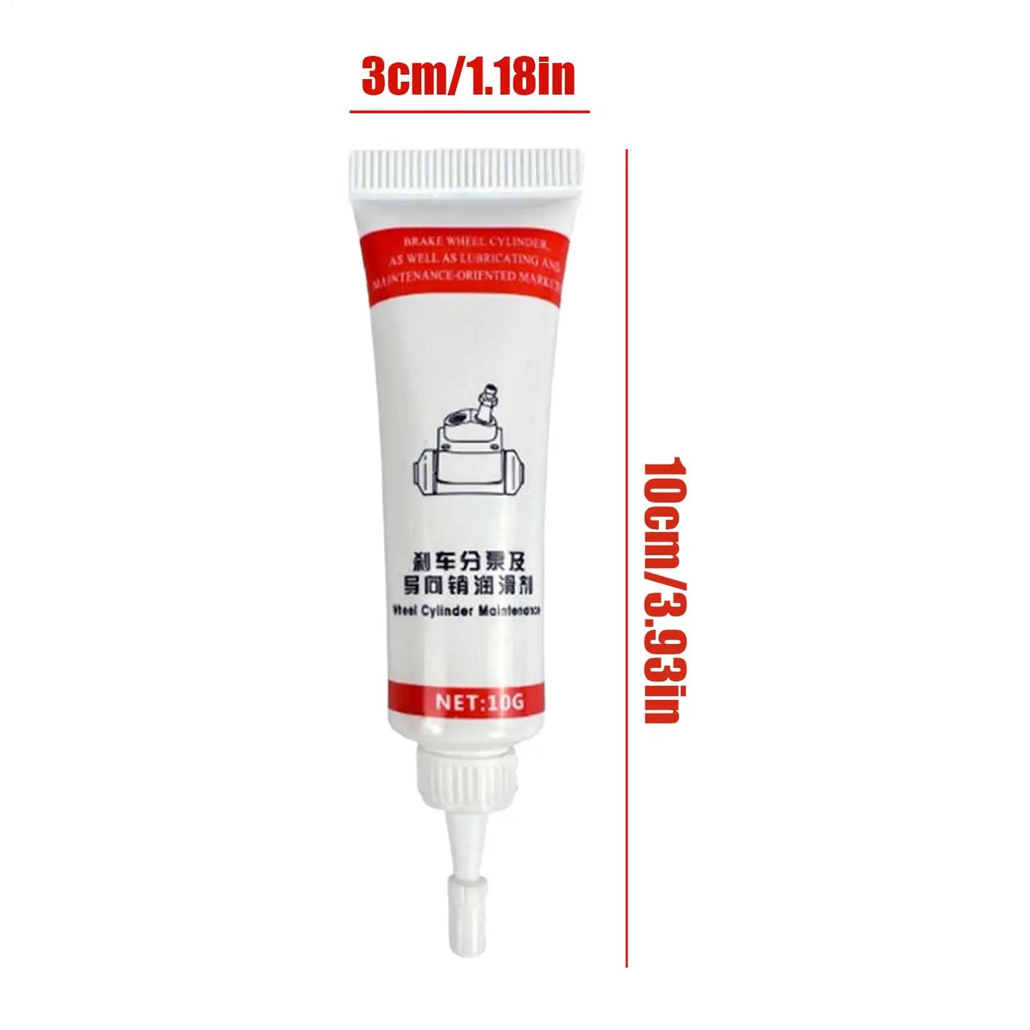 Brake Grease Pin Parts Rust Protection Grease Heat Resistant Long-Lasting Moisture Proof Car Lubrication Protection For Smooth