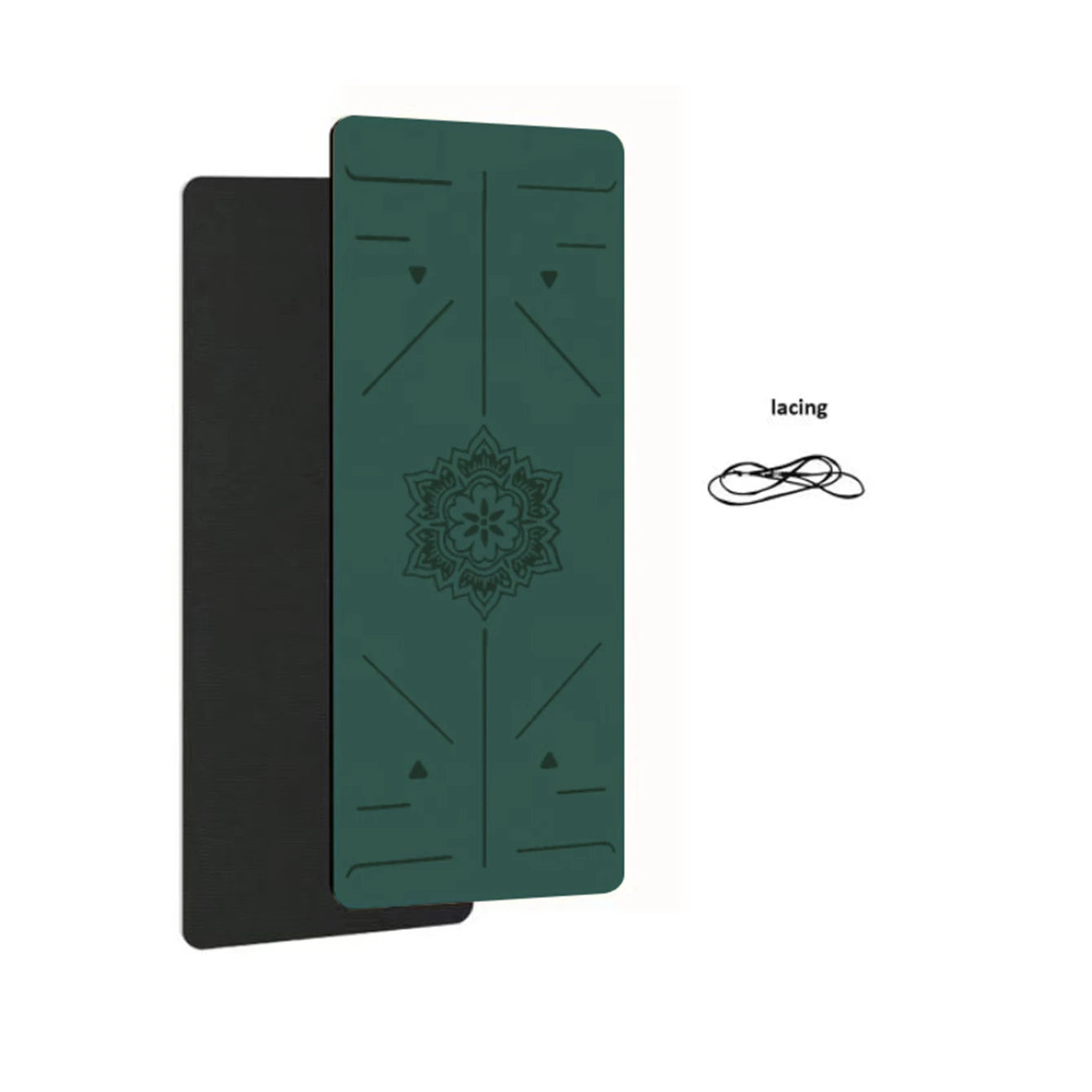 Anti-slip yoga MATS, Pilates fitness MATS, eco-friendly, women's yoga MATS, and exercise MATS suitable for home workouts