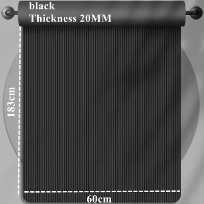 183×60cm Thick Yoga Mat Anti-skid Sports Fitness Mat 20MM Comfort Foam Yoga Matt for Exercise Yoga and Pilates Gymnastics Mat