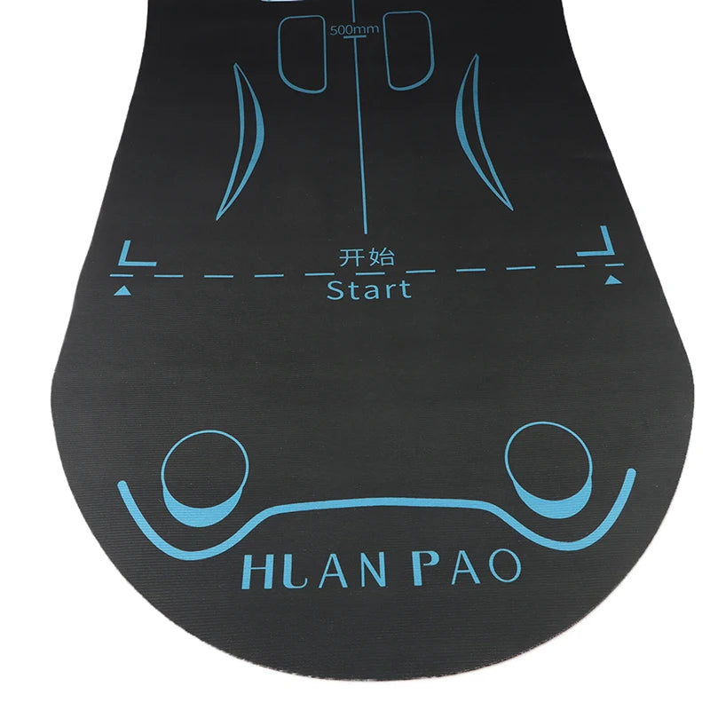 Yoga Mat For Abdominal Wheel Home Anti-slip Shock Absorber Mute Exercise Gymnastics Floor Mat Reusable Thickened Kneeling Mat