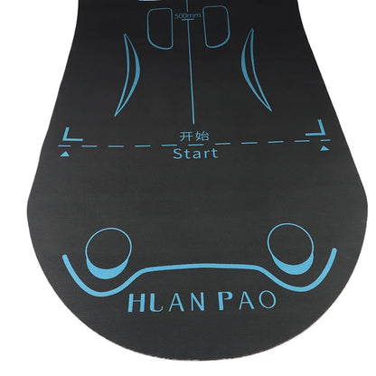 Yoga Mat For Abdominal Wheel Home Anti-slip Shock Absorber Mute Exercise Gymnastics Floor Mat Reusable Thickened Kneeling Mat